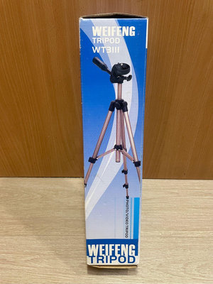 WEIFENG WT-3111 附快拆板 相機三腳架 多功能腳架 相機腳架 水平儀三腳架 相機 伸縮腳架 （全新未使用）