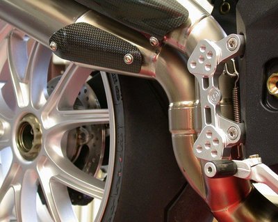 DNS 部品 Moto Corse MV Agusta F4 Brutale CNC 腳踏 高低可調座