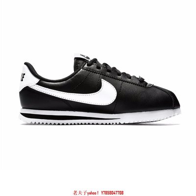【老夫子】Nike Cortez Basic Sl GS Black 阿甘 黑白 鐵牌 904764-001鞋