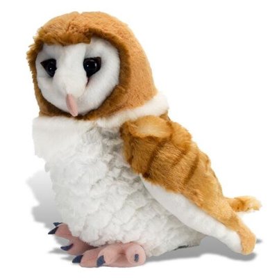 7900c 歐洲進口 限量品 好品質 貓頭鷹鳥類動物可愛玩偶絨毛娃娃擺件裝飾品送禮禮品