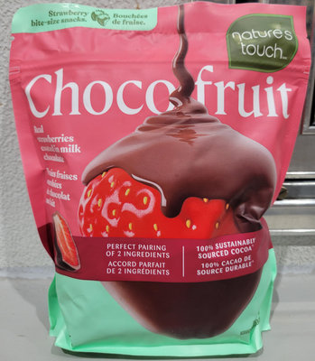【小如的店】COSTCO好市多代購~Nature'S Touch 冷凍巧克力裹草莓(每包600g) 144005