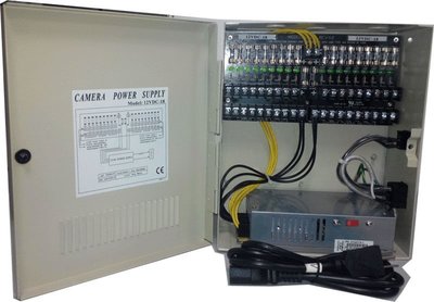 電源供應器~DC12V 10A 120W 電源 ~ 18路輸出 ~ 弱電系統 配電箱 攝影機 監視系統 電源供應器
