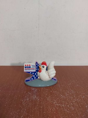 台灣製 USA 美國家禽蛋品出口協會 企業老件 名片座 筆筒