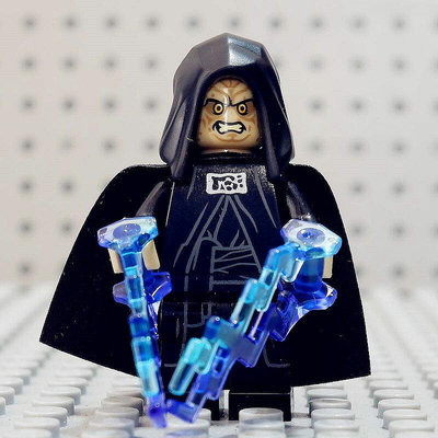 創客優品 【上新】LEGO 樂高 星球大戰人仔 SW1107 PPT 帕爾帕廷 帶黑暗閃電 75291 LG893