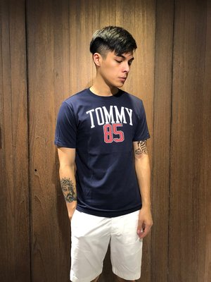美國百分百【全新真品】 Tommy Hilfiger T恤 TH 男衣 短袖 T-shirt 素面 上衣 AI83