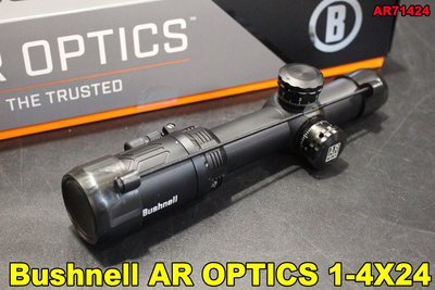【翔準軍品AOG】 Bushnell 1-4X24 AR OPTICS 美國品牌軍規真品瞄具 步槍鏡 狙擊鏡 抗震 防水