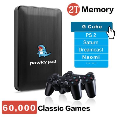 正品遊戲機 Pawky pad機外置硬碟筆電Cube/Saturn土星/PSP/PS2