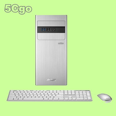 5Cgo【出清】華碩 桌上PC H-S640MB家用機 8代i5六核大容量GTX1050獨顯Win10電腦(銀白鍵盤)
