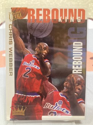 NBA 1994-1985 ULTRA Chris Webber rebound king