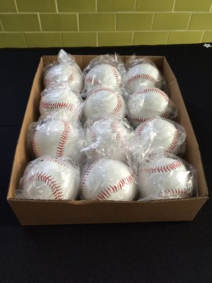 《集》空白 簽名 展示用 紅線 棒球 一盒12顆 收藏 紀念 MLB 中華職棒 楊岱鋼 林智盛 兄弟象 桃猿