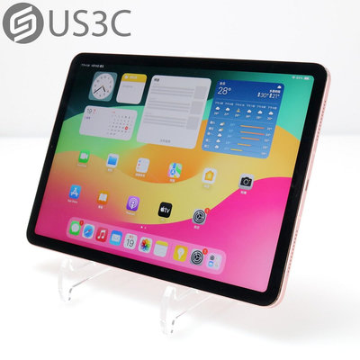 【US3C-桃園春日店】【一元起標】Apple iPad Air 4 64G WiFi+LTE 粉 10.9吋 A14仿生晶片 支援 Apple Pencil