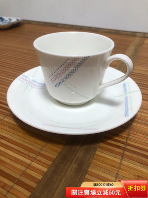 二手 Narumi鳴海，金標鳴海，頂級骨瓷咖啡杯，碟一9，全品