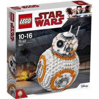 (全新未拆）樂高 LEGO 75187 星際大戰系列 BB-8 （請先問與答）10225
