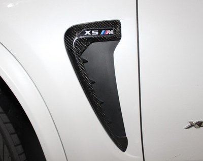 ⚡ BMW F15 X5 碳纖 碳纖維 葉子板 側面 側貼 標 裝飾