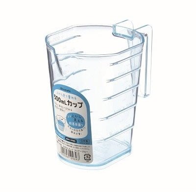 asdfkitty*日本製 INOMATA 段差計量杯-500ML-液體.粉類都可以量