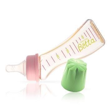 日本製 Betta Brain 奶瓶 120ml 仿母乳食感 PPSU (十字孔奶嘴) 4個月後寶寶適用 台中市可面交