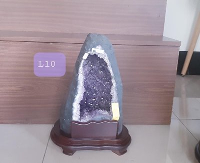 L10 重13.95公斤巴西 手鑿晶洞 紫水晶洞