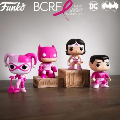 BEETLE FUNKO POP 乳癌防治系列 粉色 DC 蝙蝠俠 小丑女 超人 神力女超人 粉紅絲帶