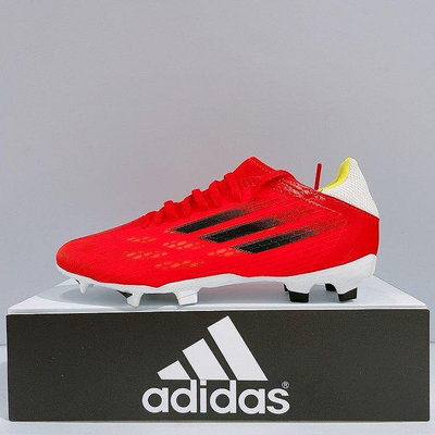 adidas X SPEEDFLOW.3 FG 男女款 紅色 戶外 塑膠釘 運動 訓練 足球鞋 FY3298