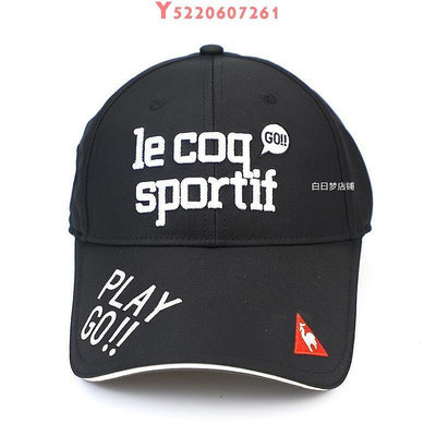 高爾夫帽子男士透氣Golf球帽男女運動帽可調整時尚遮陽帽鴨舌帽