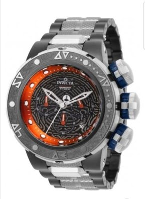 《大男人》Invicta 漫威MARVEL雷神索爾大錶徑52MM個性潛水錶，砲筒錶冠，非常剽悍(本賣場全現貨)