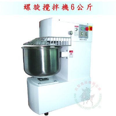 [武聖食品機械]螺旋攪拌機6公斤 (桶容量30公升/電動攪拌機)