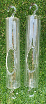 長型管狀玻璃花器26公分1組2個/玻璃花器/微景觀/微景觀花器/長形玻璃花器