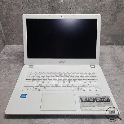 『澄橘』Acer V3-372 4405U/8G/128SSD 13吋 白《二手 無盒 歡迎折抵》A68891