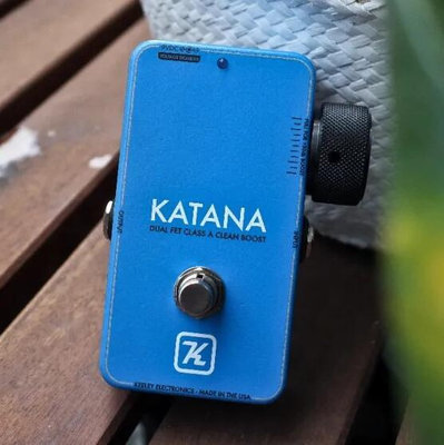眾信優品 【新品樂器】現貨美產 Keeley Katana Mini Boost Pedal 激勵推子 單塊效果器YQ3234
