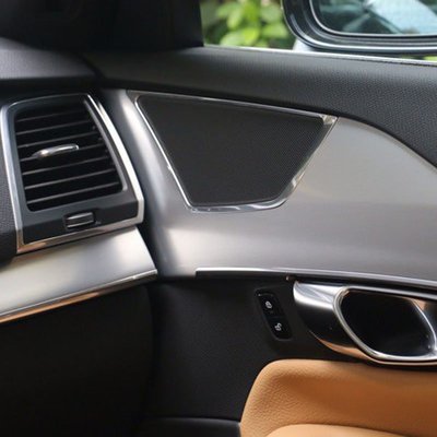 富豪16-23款XC90車門四門喇叭框改裝飾寶華中高低音響罩蓋--請詢價