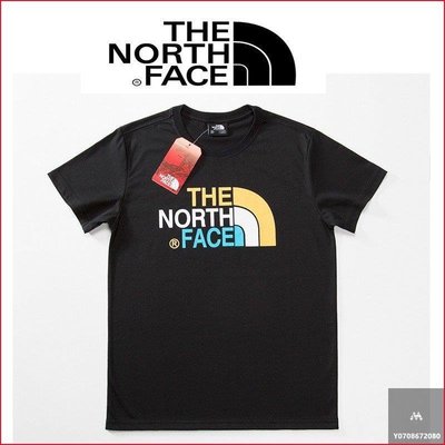 THE NORTH FACE 日本北面 S/S Colorful Logo Tee 短T 情侶裝 TNF