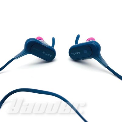 【福利品】SONY MDR-XB50BS 藍 (2) 耳塞式耳機 無外包裝 免運 送收納盒+耳塞