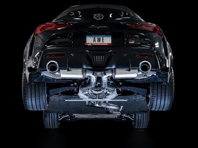 =1號倉庫= AWE Tuning Touring 中尾段 排氣管 2020+ Toyota Supra A90