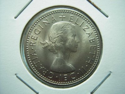英國.1 Shilling.1964年.鎳幣未使用