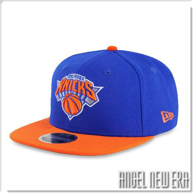 【ANGEL NEW ERA】NEW ERA NBA 紐約 尼克 寶藍 雙色 方形沿 9FIFTY 街頭 嘻哈 棒球帽