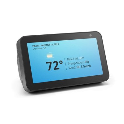 《Ousen現代的舖》現貨！Amazon【Echo Show 5】帶屏智能音箱《5.5英寸、Black、控制您的智能家居、短信、視頻通話》