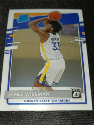 2020-21 Donruss Optic Rated Rookie James Wiseman #152 Golden State Warriors RC