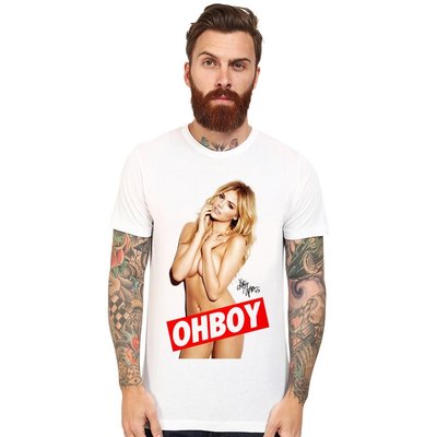 Kate Upton OHBOY 短袖T恤 2色 凱特 阿普頓 模特兒圖案相片潮流性感裸女人物超模 現貨