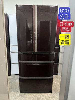二手HITACHI日立 620公升 日本製 一級省電 RSF62AMJ 六門大冰箱