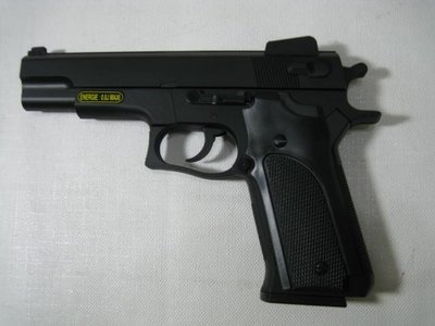 生存遊戲-HFC M559-AM-03/BB彈槍 手拉空氣槍，(台灣製造)AM-03手槍玩具槍/黑色