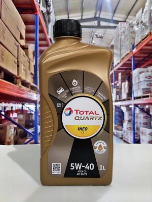 『油工廠』TOTAL QUARTZ INEO C3 5W-40 5w40 汽柴油 長效合成機油 SN/229.51/原裝