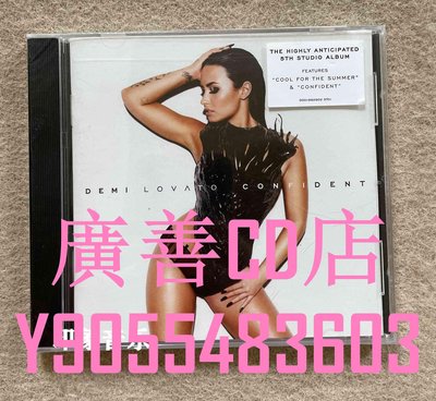 廣善CD店 原裝進口  Demi Lovato  Confident 專輯CD  R&B流行女王 兩部免運