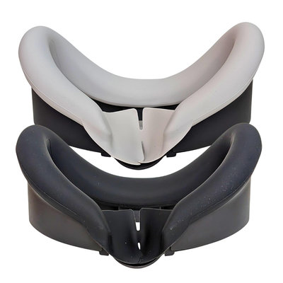 Quest3專用 矽膠眼罩面罩套 1入 適 Oculus Meta Quest 3 防汗遮光防漏光 VR頭戴裝置遊戲配件_II0
