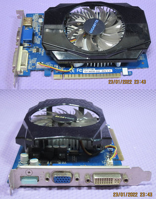 【Nvidia GeForce】GV-N630-1GI 技嘉 GT-630 1G獨顯，VGA+ DVI+ HDMI 輸出