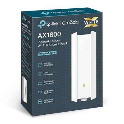 公司貨含發票~TP-LINK EAP610-Outdoor AX1800 室內/戶外型 Wi-Fi 6基地台 支援PoE