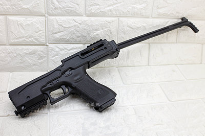 台南 武星級 KJ KP17 GLOCK G17 手槍 CO2槍 + USW-G17 套件( 衝鋒套件克拉克BB槍BB彈