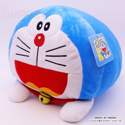 【UNIPRO】哆啦A夢 小叮噹 Doraemon 27公分 趴姿 絨毛玩偶 娃娃 疊疊樂 禮物 饅頭多啦A夢
