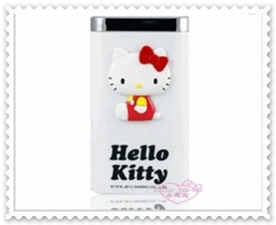 小公主日本精品♥Hello Kitty 行動電源 移動電源 充電器 附收納包 7800mAh 白 21075704