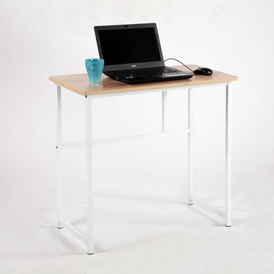 ＊綠屋家具館＊【DE840】平面式袖珍實用書桌、電腦桌、工作桌 (可加購玻璃)