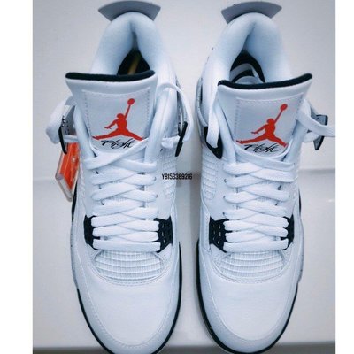 【正品】Air Jordan 4 Retro White Cement 白水泥 840606-192潮鞋